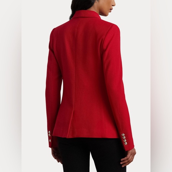 Lauren Ralph Lauren Anfisa Crest Logo Blazer Jacket - Picture 5 of 10